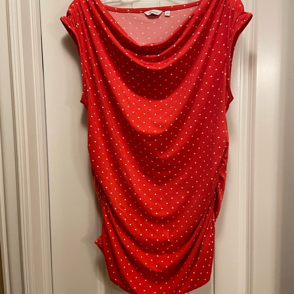 Dressy orange tank top - Picture 1 of 3